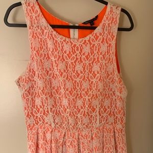 Lace Coral Dress